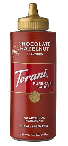 Torani Puremade Chocolate Hazelnut Sauce 16.5 OZ