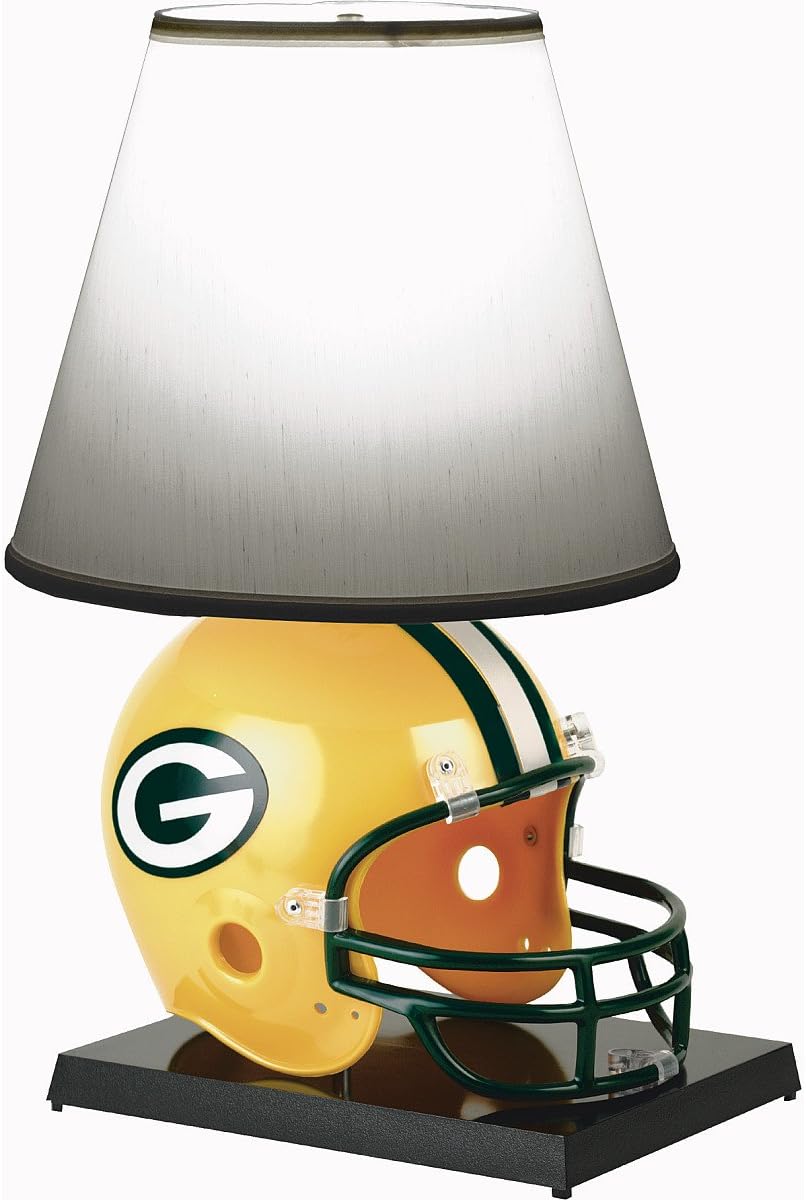 NFL Deluxe Helmet 24" H Table Lamp with Empire Shade NFL