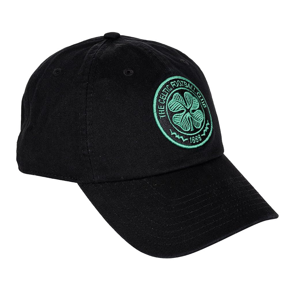 Desert Cactus Celtic FC Baseball Hat Scottish Bhoys Celts Football Soccer Brimmed Embroidered Hats Cap, Black, One size