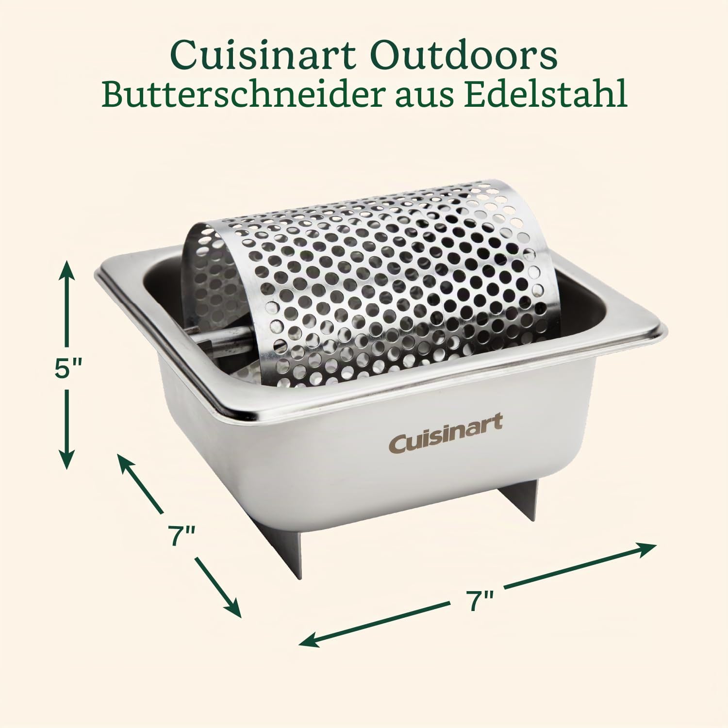Cuisinart CBW-201 Butterrad Edelstahl