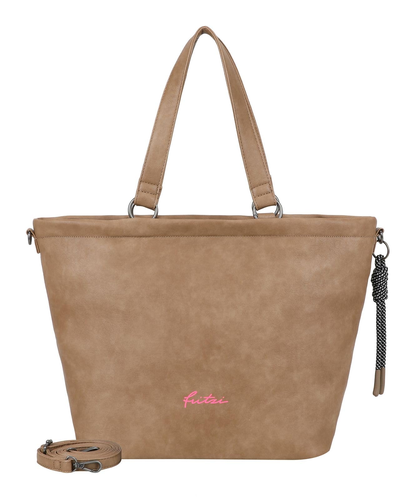 Fritzi aus Preussen Torba na ramię Lou Shopper taupe jasnobrązowa