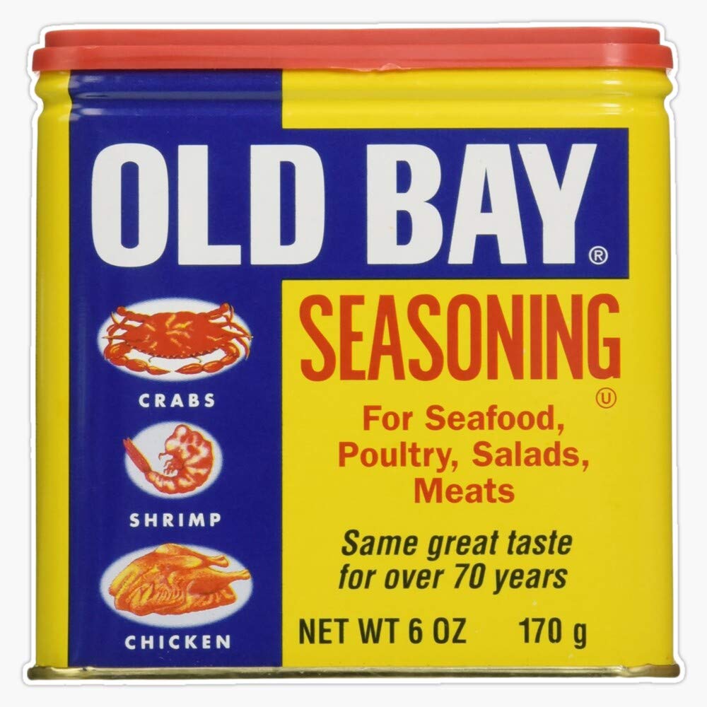 Old Bay Sticker Vinyl Bumper Sticker Decal Waterproof 5"