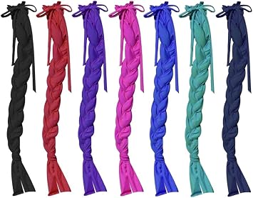 Showman Durable Lycra Braid-in Tail Bag
