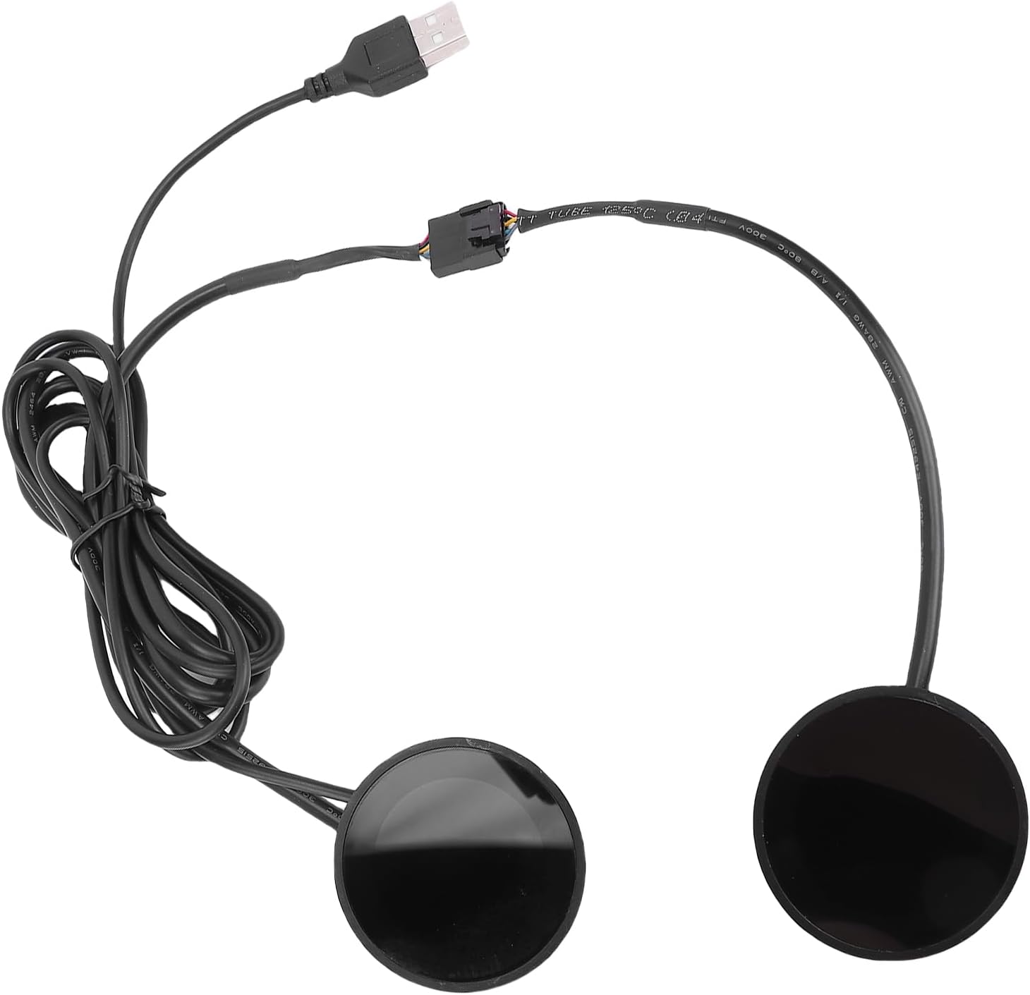 Bewinner LED Dynamic Eyes Light, USB Customizable Pattern for Motorcycles Cars WiFi Phone Connection with water proof ABS Material