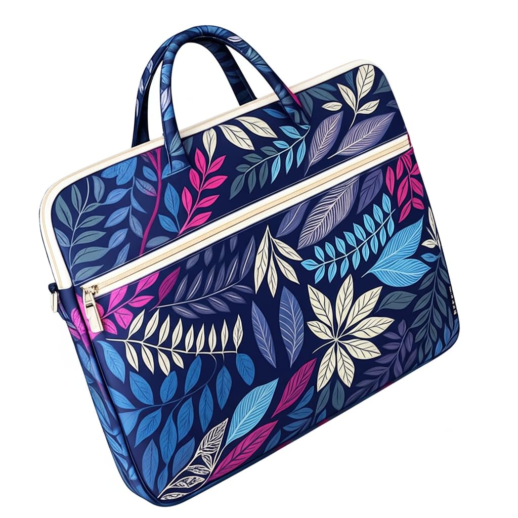 Premium Laptop Bag/sleeve/brief Case for Women and Men - Fits 13, 14, Inch Laptops, M1/M2/M3, comes with trolley belt and shoulder strap