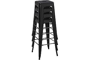 Yaheetech 30" Metal Outdoor Bar Stools