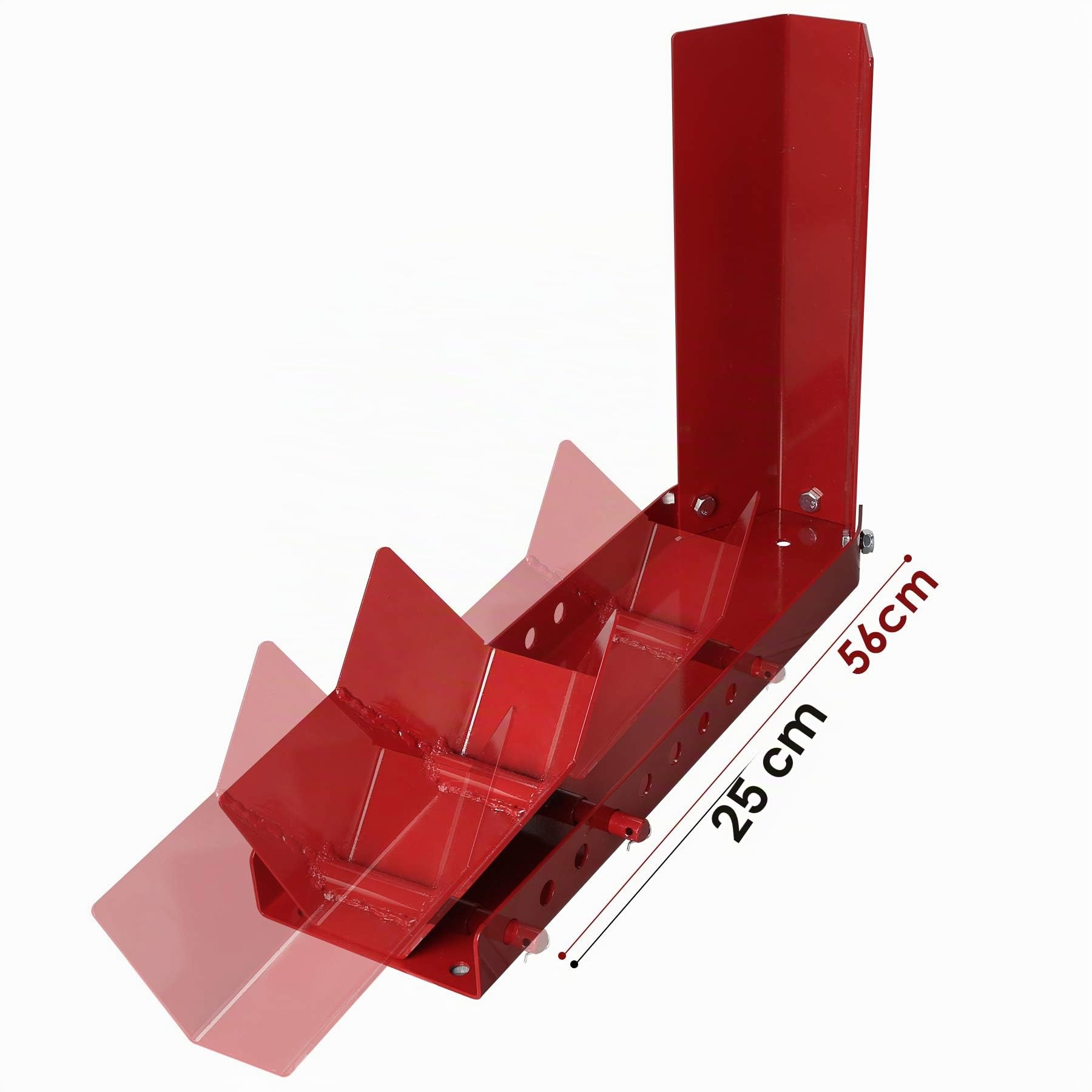 Eulenke 2 pièce Bloque Roue Moto - Rail d'aide au chargement pour moto - Béquille Moto Convient pour pneus de 8 à 24" - Support moto Constands Easy Transport - béquilles pour moto - transport moto