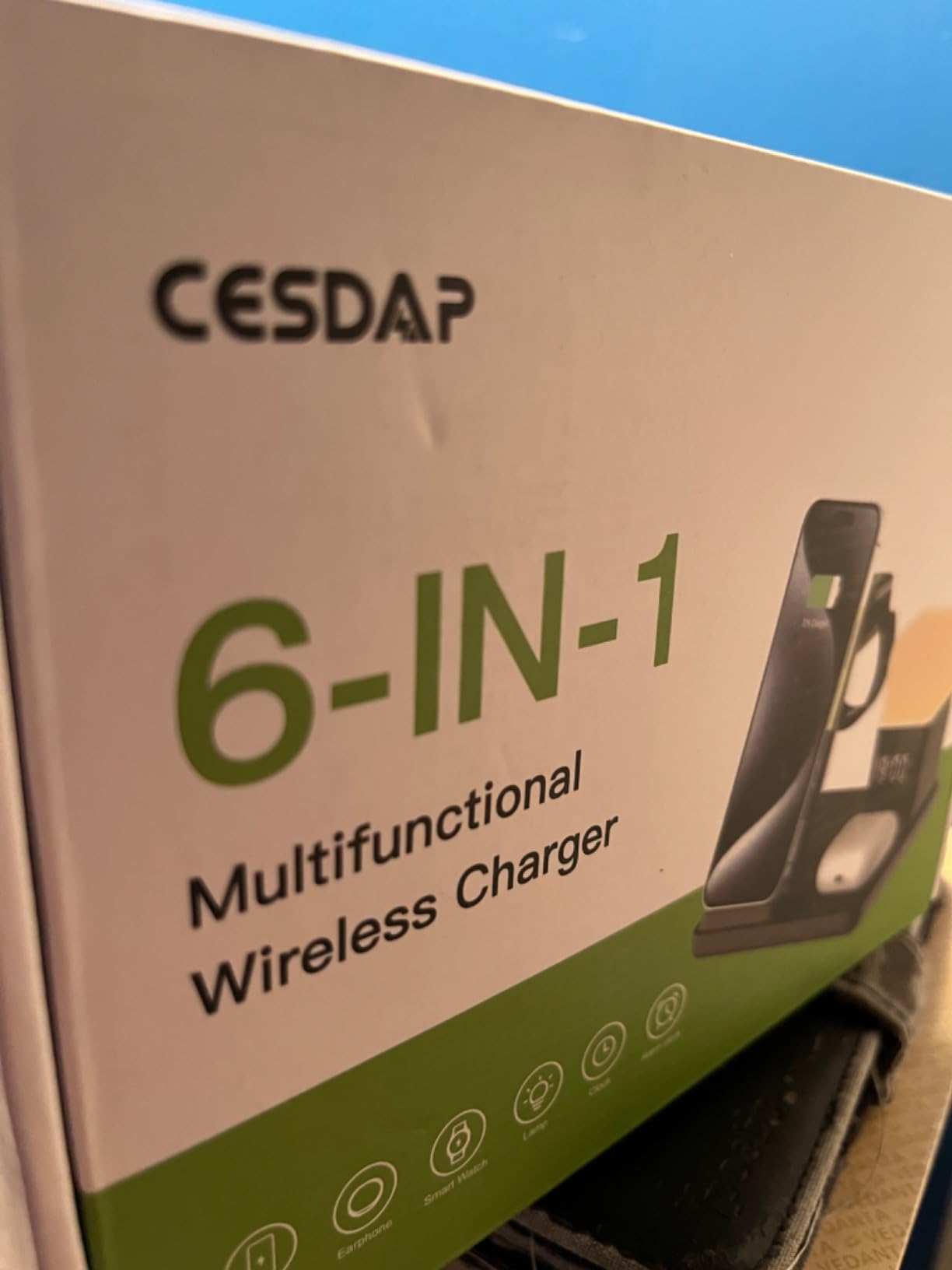 CESDAP 6 IN 1 Wireless Charger photo review