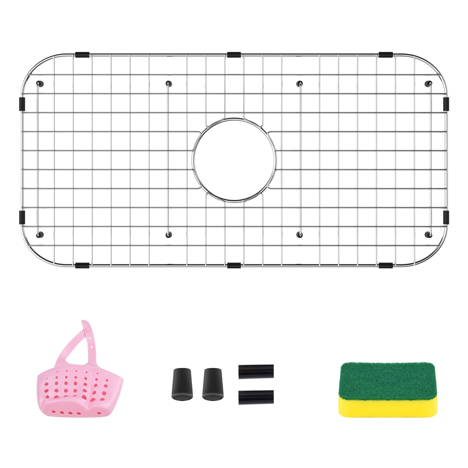 MELIHOME Sink Protectors for Kitchen Sink, 27.36" x 13.5" SUS304