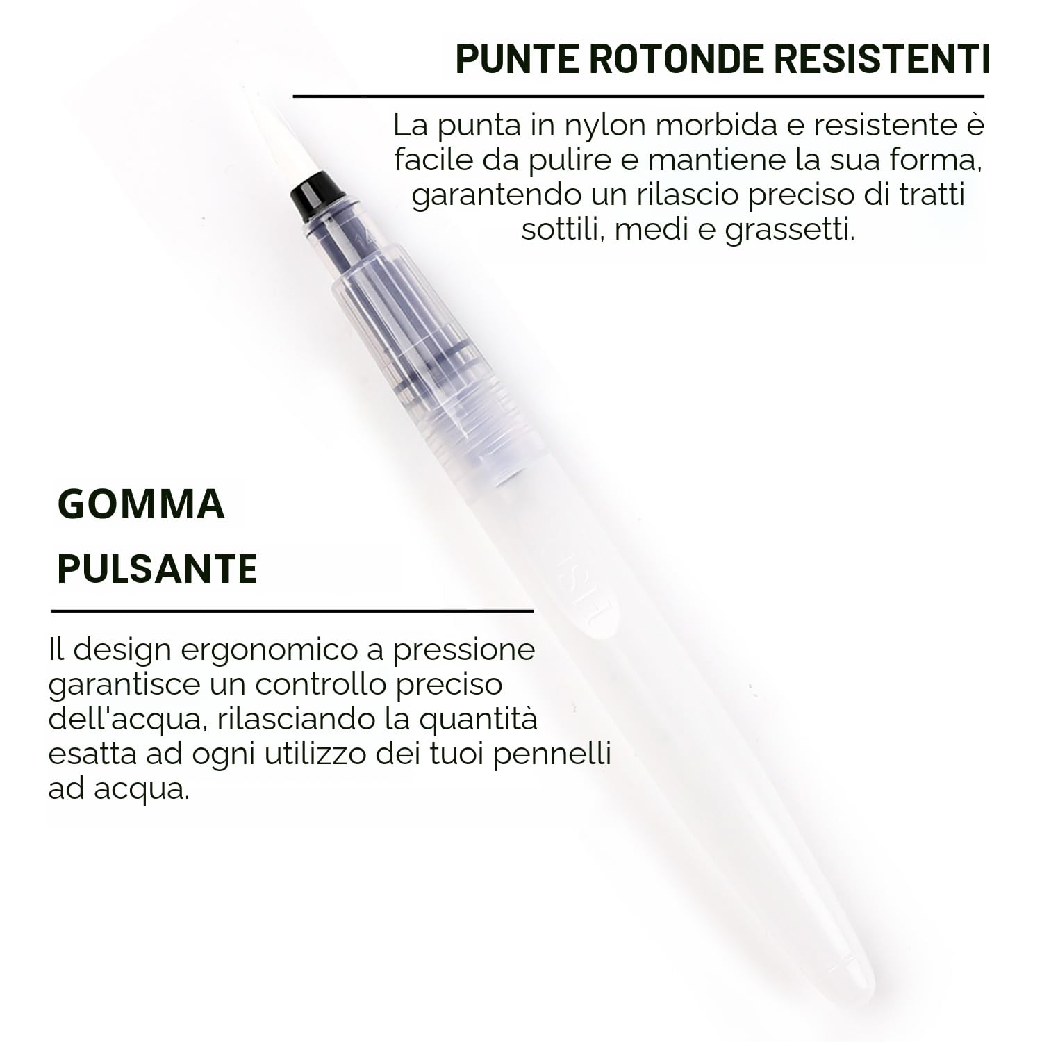 Grabie set di acquerelli portatile 56 colori con pennello e tavolozza | Pennello ad acqua, tavolozza integrata e spugna removibile, set compatto per schizzi, journaling e pittura