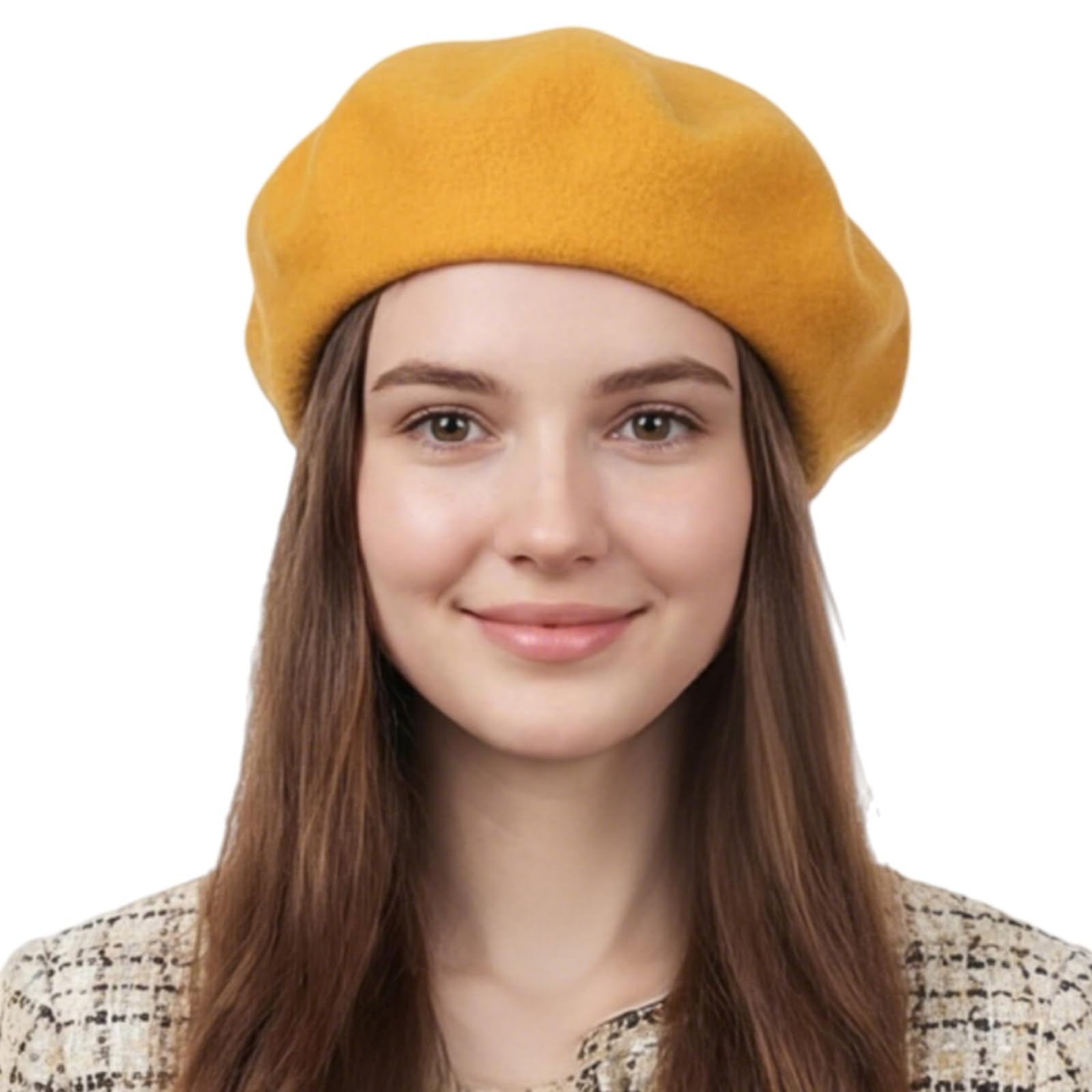 HIQIU Einfarbige Cord Basecap Damen Verstellbare Cordcap - W