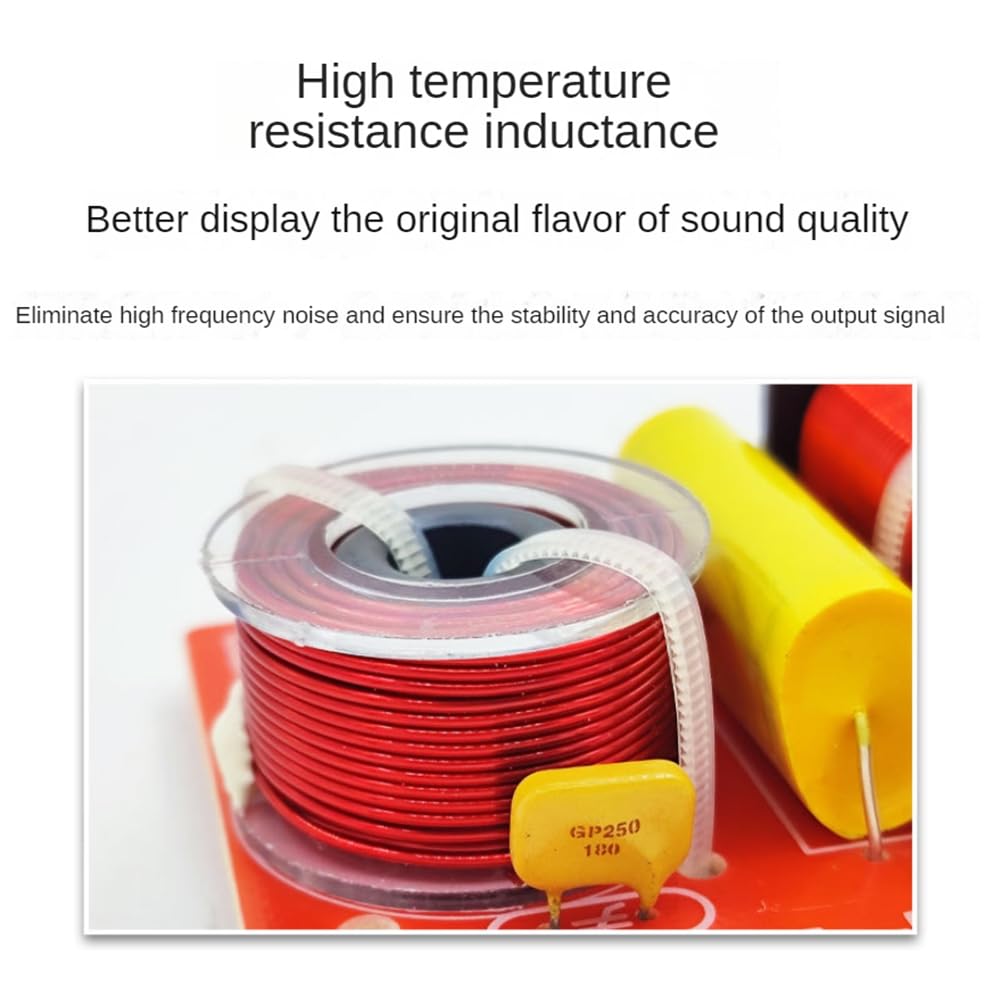 Lanko 2X Diviseur De Fréquence 3 Voies HiFi Crossover - Filtre Haut-Parleur Voiture KTV Scène