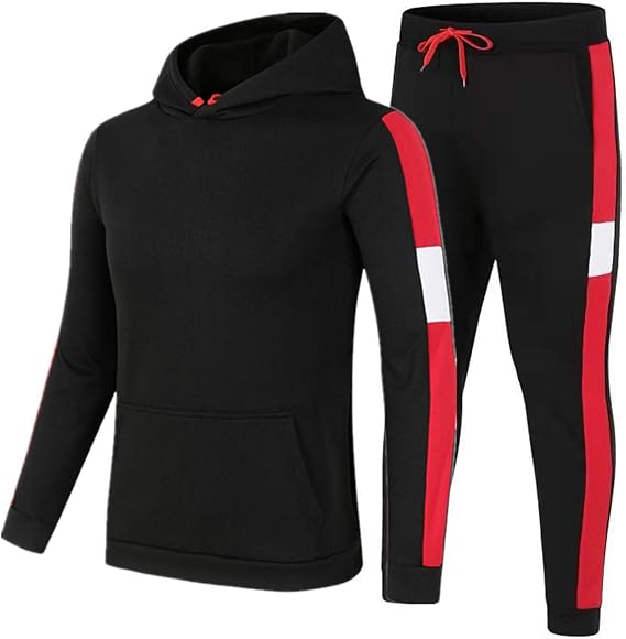 AWDX 2021 Men's Tracksuit Patchwork Sportswear for Men Large Sizes