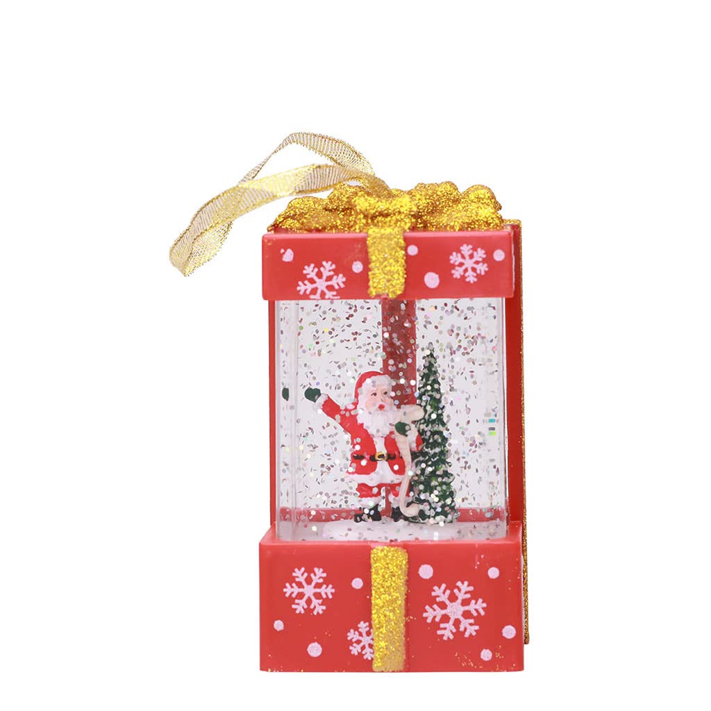 Buxuaaaa Christmas Santa LED Painted Lamp Water Light At Christmas for Creating Warm Atmosphere Attractive Water for Memorial