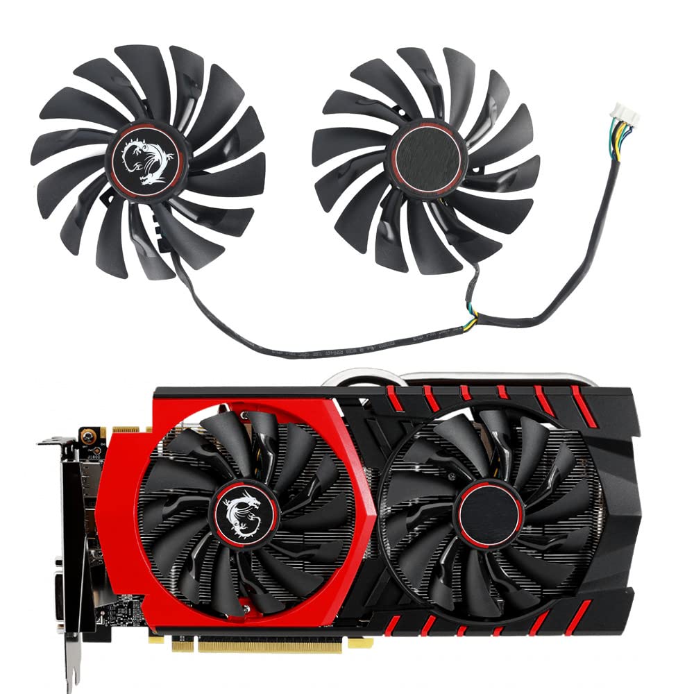 6Pin PLD10010S12HH Graphics Card Fans for MSI GTX 970 980 Gaming GPU Fans