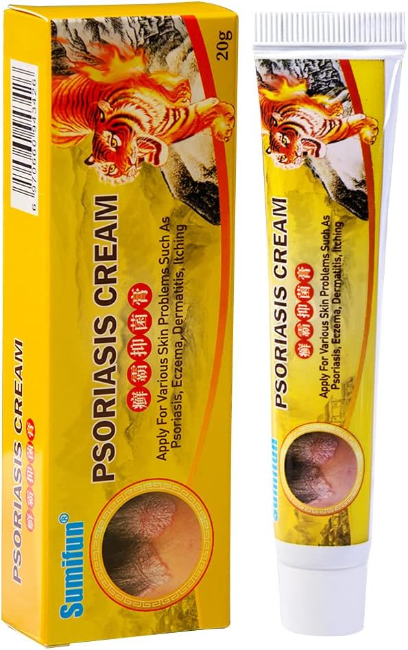 Buy Sumifun Psoriasis Cream, Pack of 6 Eczema Cream for Dermatitis