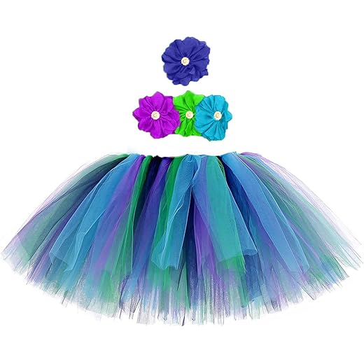 Peacock Tutu Skirt Dress Costume 18-24 Months