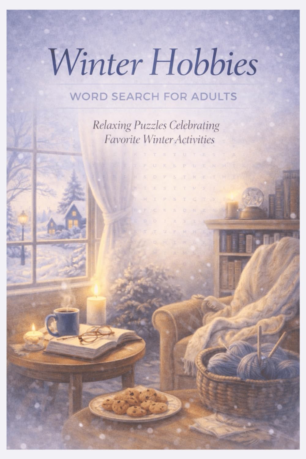 Winter Hobbies Word Search for Adults: Relaxing Puzzles Celebrating Favorite Winter Activities