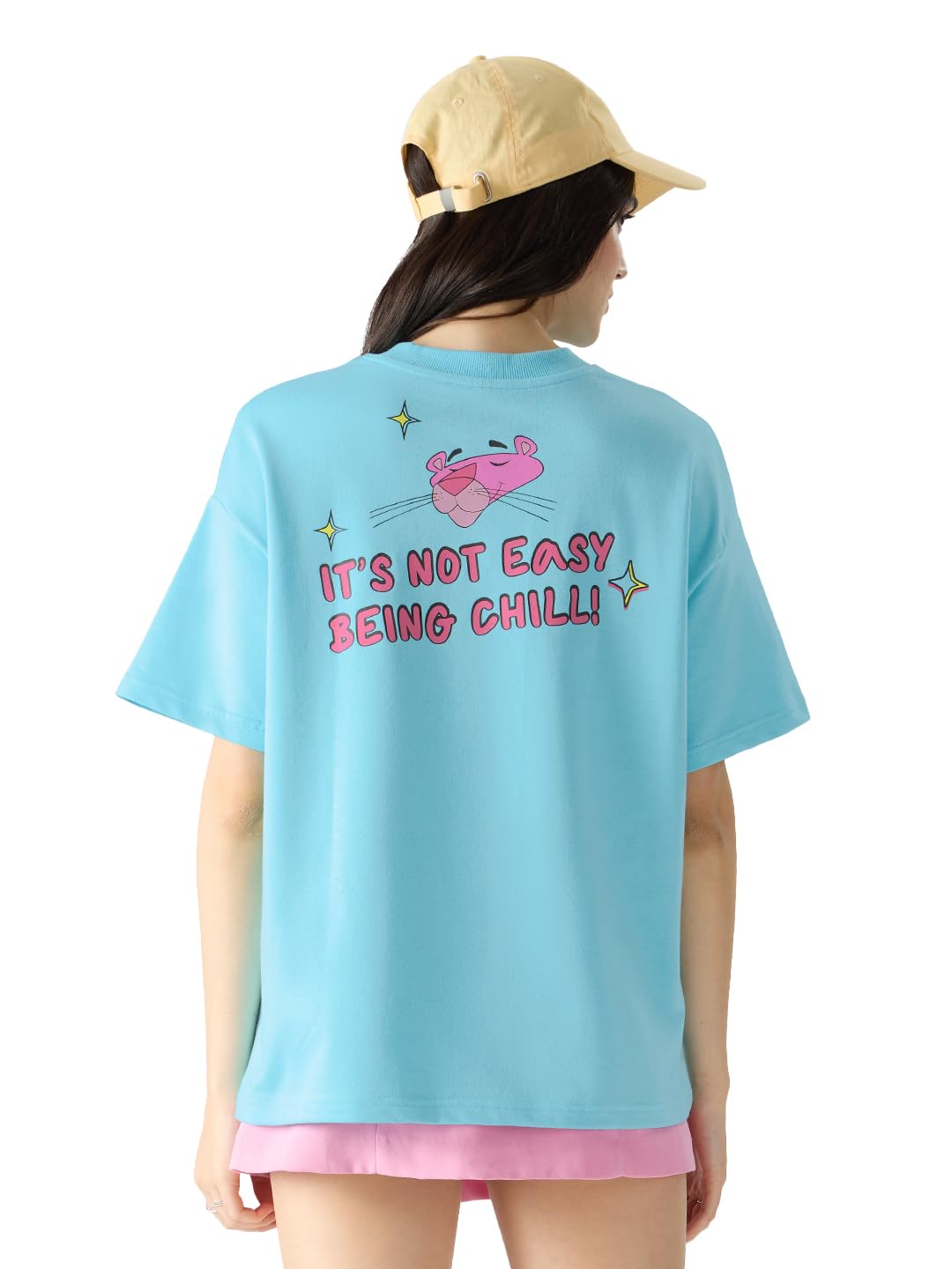 Pink Panther T Shirt Dress Souled Store The Souled Store Pink