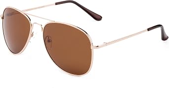 Polarized Sunglasses Classic Aviator Flash Full Mirror Lens Spring Hinge UV Protection