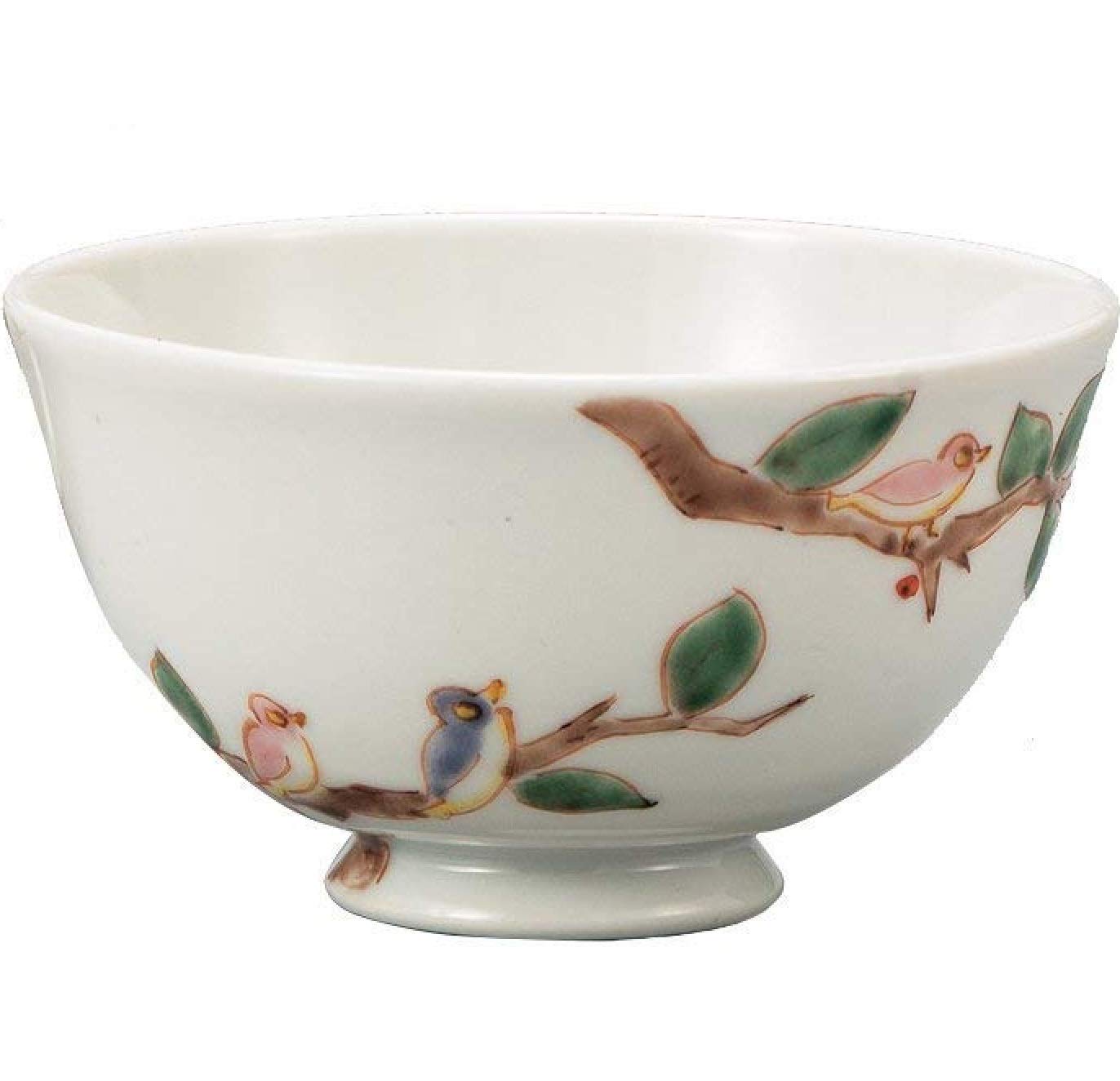 九谷焼！ 川合孝知 ☆森と鳥・組ご飯茶碗☆ AP4-619 新品 鉢