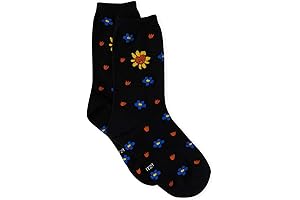 BT21 Flower Collection TATA Character Women's Crew Socks