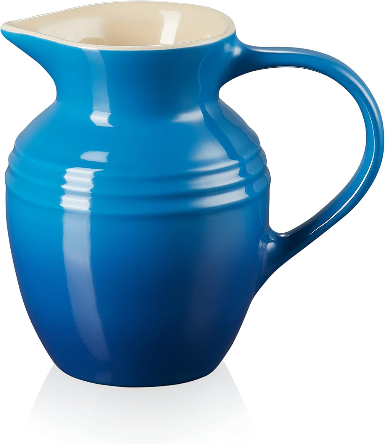Le Creuset Stoneware Breakfast Jug, 600 ml, 550 g, Marseille Blue
