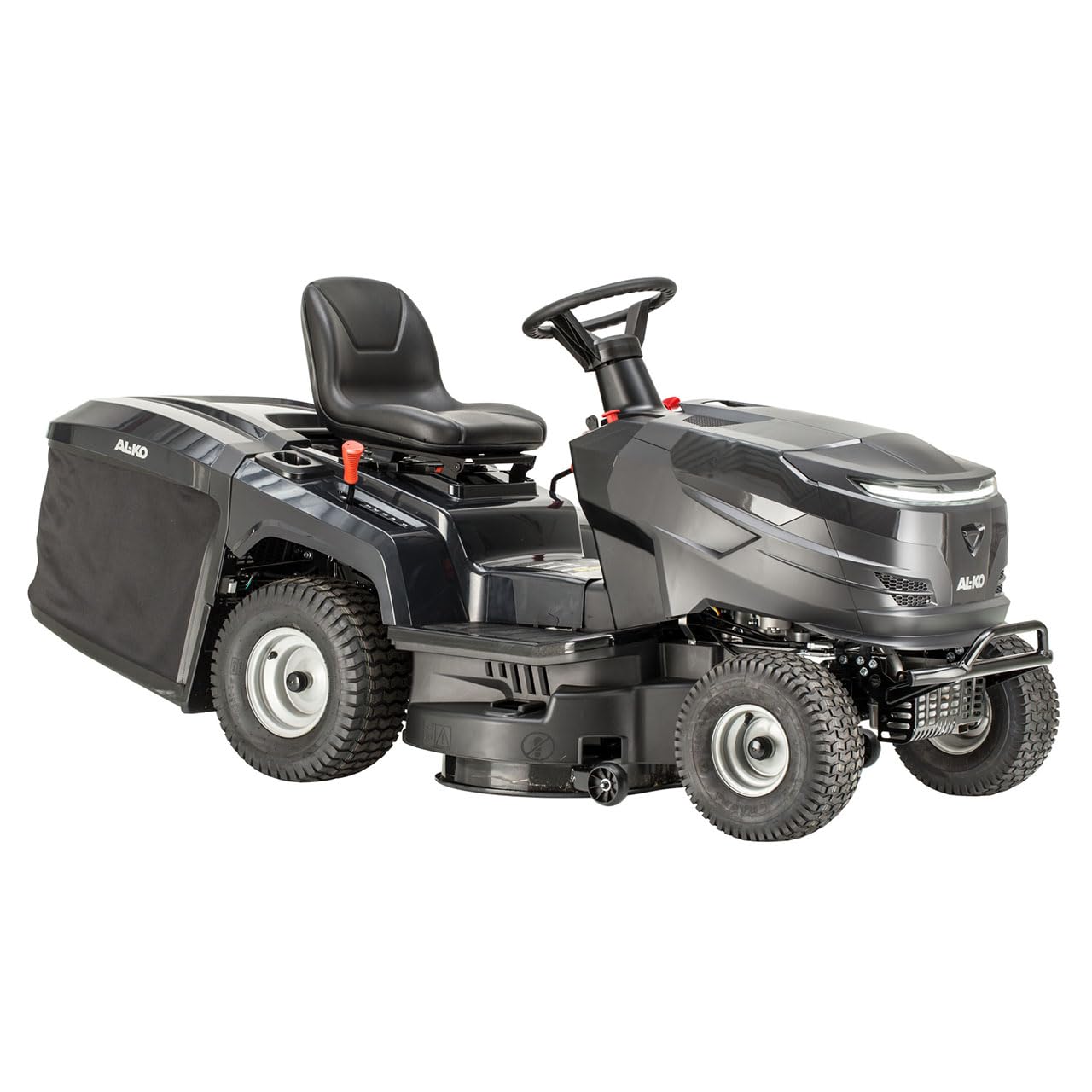 AL-KO Benzin-Rasentraktor Comfort 14-86.6 HD-A, 8.8 kW Motorleistung, 86 cm Schnittbreite, Heckauswurf mit Fangbox 250 L, für Rasenflächen bis 3500 m²