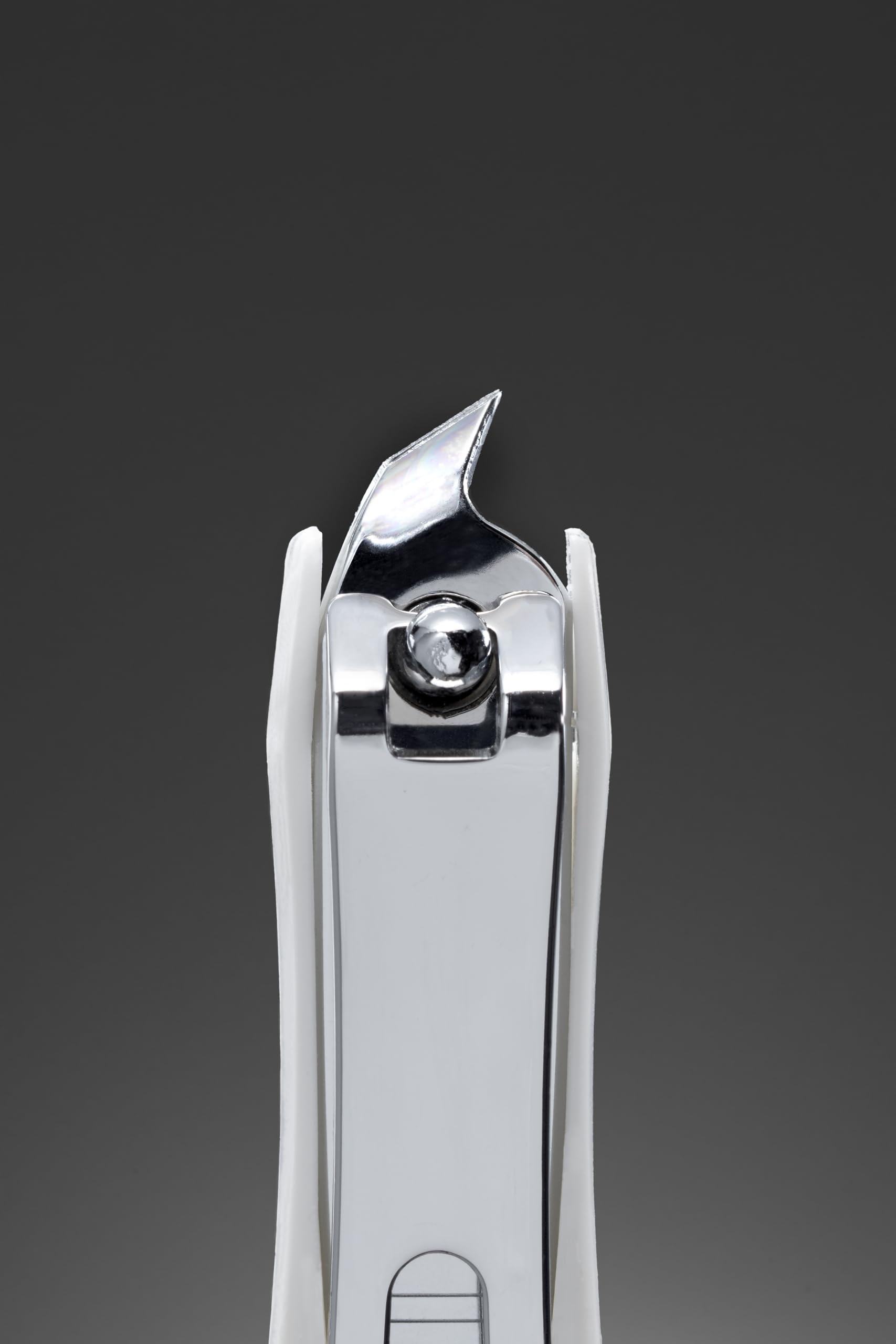 SE-033 Nail and Cuticle Shear with File, White