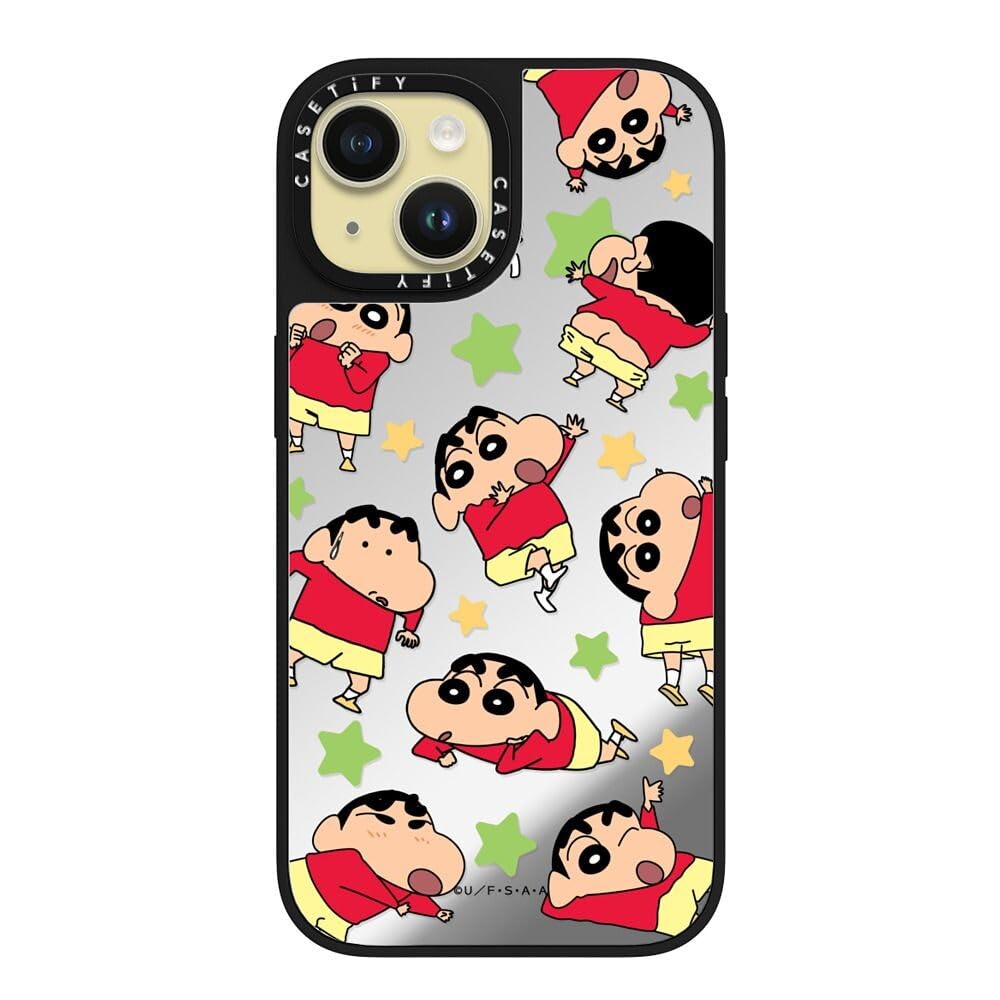 Casetify しんちゃん iPhone15ケース Amazon.co.jp: CASETiFY MagSafe 対応ミラー iPhone 15 ケース [反射性