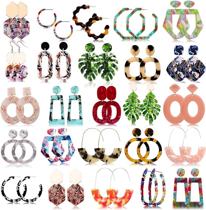 See full amazon price history chart for ADORNISH 5 Pairs Acrylic Resin Statement Earrings Set for Women Girls Mottled Hoop Fashion Drop Dangle Jewelry Hypoallergenic for Sensitive Ears (ASSORTED DESIGN) ADORNISH 5 Pairs Acrylic Resin Statement Earrings Set for Women Girls Mottled Hoop Fashion Drop Dangle Jewelry Hypoallergenic for Sensitive Ears (ASSORTED DESIGN) (B0D4TS79V1) Amazon Price History, Amazon Price Tracker