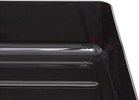 Vista 3 de Staples TRU RED - Bandeja de plástico apilable de carga frontal, color negro, 4/cartón (TR55331VS)