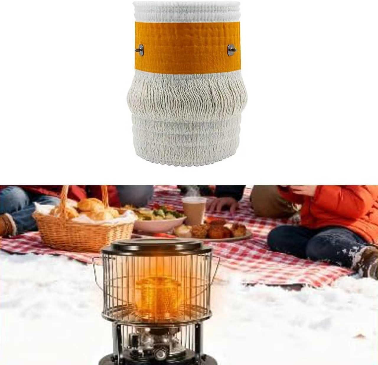 32225 Kerosene Heater Wick for Kero World KW-24C, Also for DuraHeat DH-2300,Dyna-GLO RMC-95C, Envirotemp 93043 Replacement Wicks