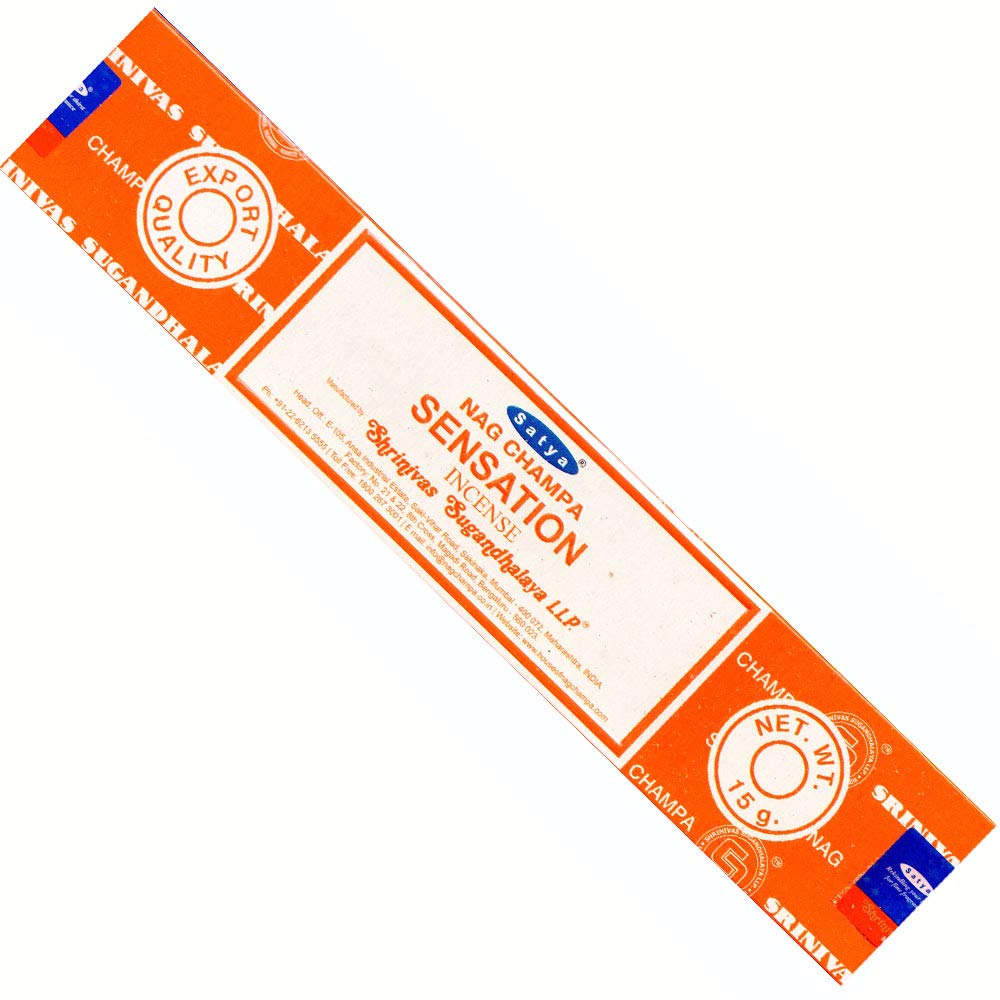 Satya Nag Champa Sensation Incense Sticks Agarbatti,15g