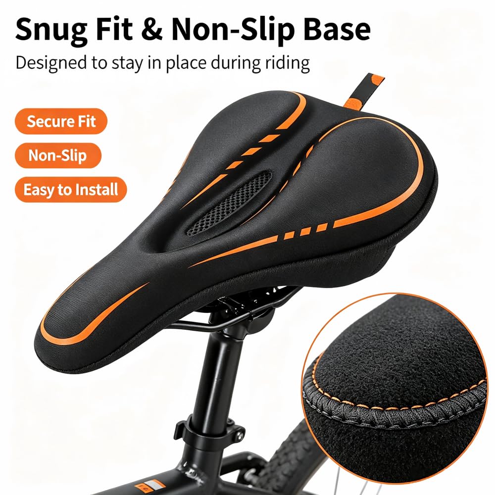 Coprisella per Bicicletta per Specialized Camber Expert 29 2018 | Morbido Coprisella Bici, Copri Sella Bicicletta Comoda in Memory Foam a Doppio Strato