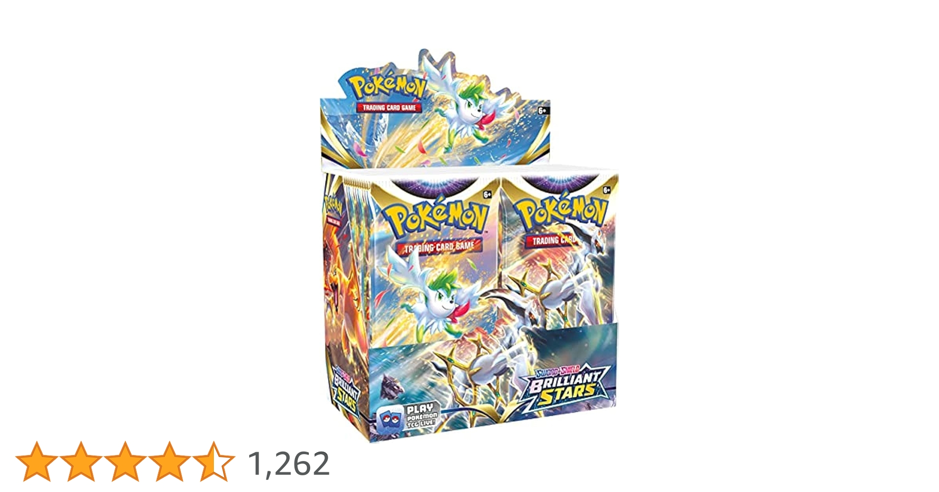 Amazon.co.jp: Pokemon TCG: Sword & Shield Brilliant Stars 36 Count Amazon.co.jp: Pokemon TCG: Sword & Shield Brilliant Stars 36 Count