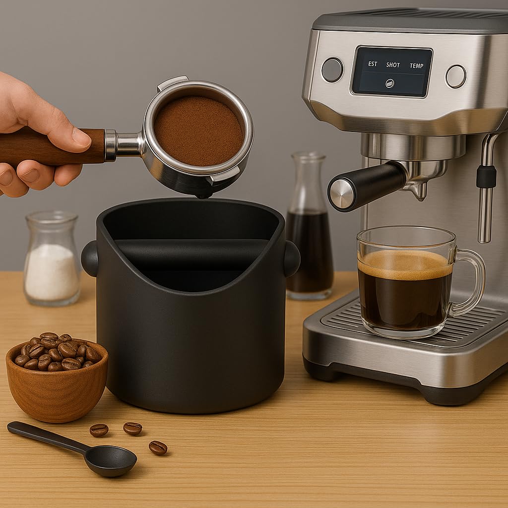 Amazon.com: Coffee Knock Box, 4.6 in, Barista Style Espresso