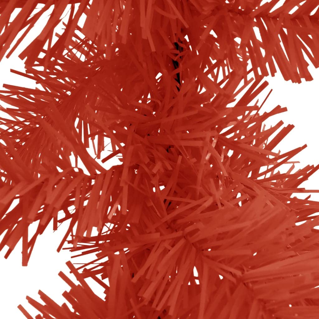 Girlanda bożonarodzeniowa ze światłami LED, 20 m, czerwona, girlanda PCW z 300 diodami LED i 1800 gałązkami, zasilanie USB, oświetlenie bożonarodzeniowe do wewnątrz i na zewnątrz, na okno, do