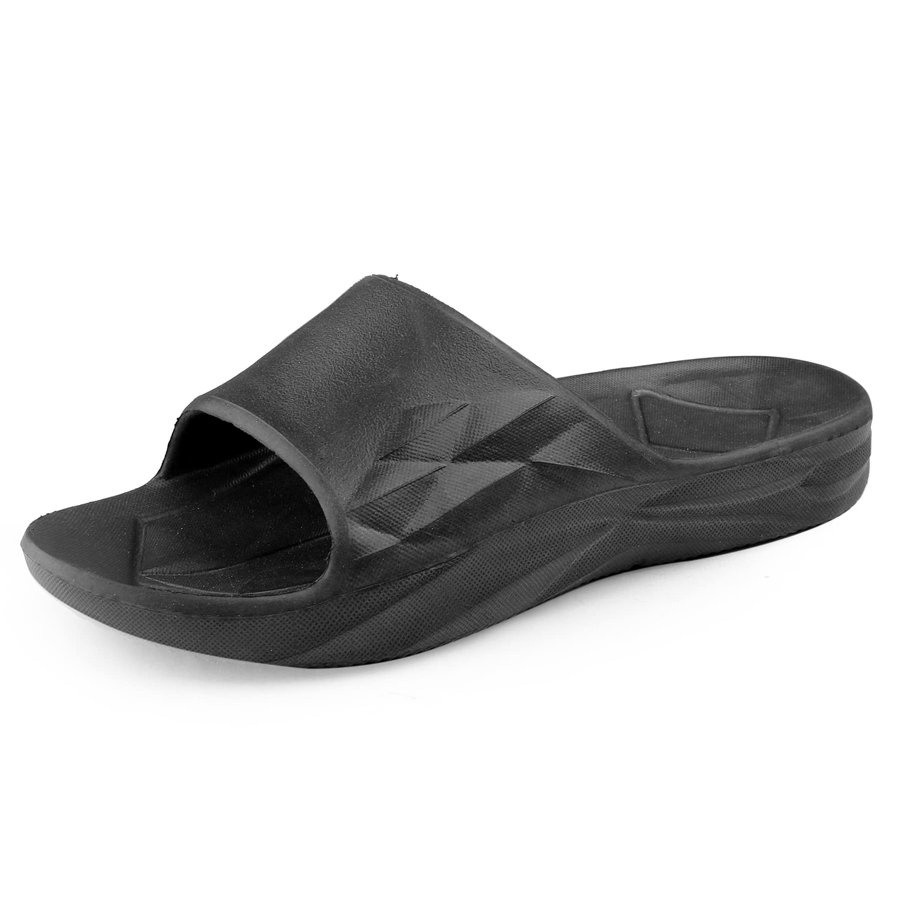Kraasa Shark Slides for Men | Indoor and Outdoor Slides Black UK 4 (B0C42FCDZJ) Amazon Price History, Amazon Price Tracker