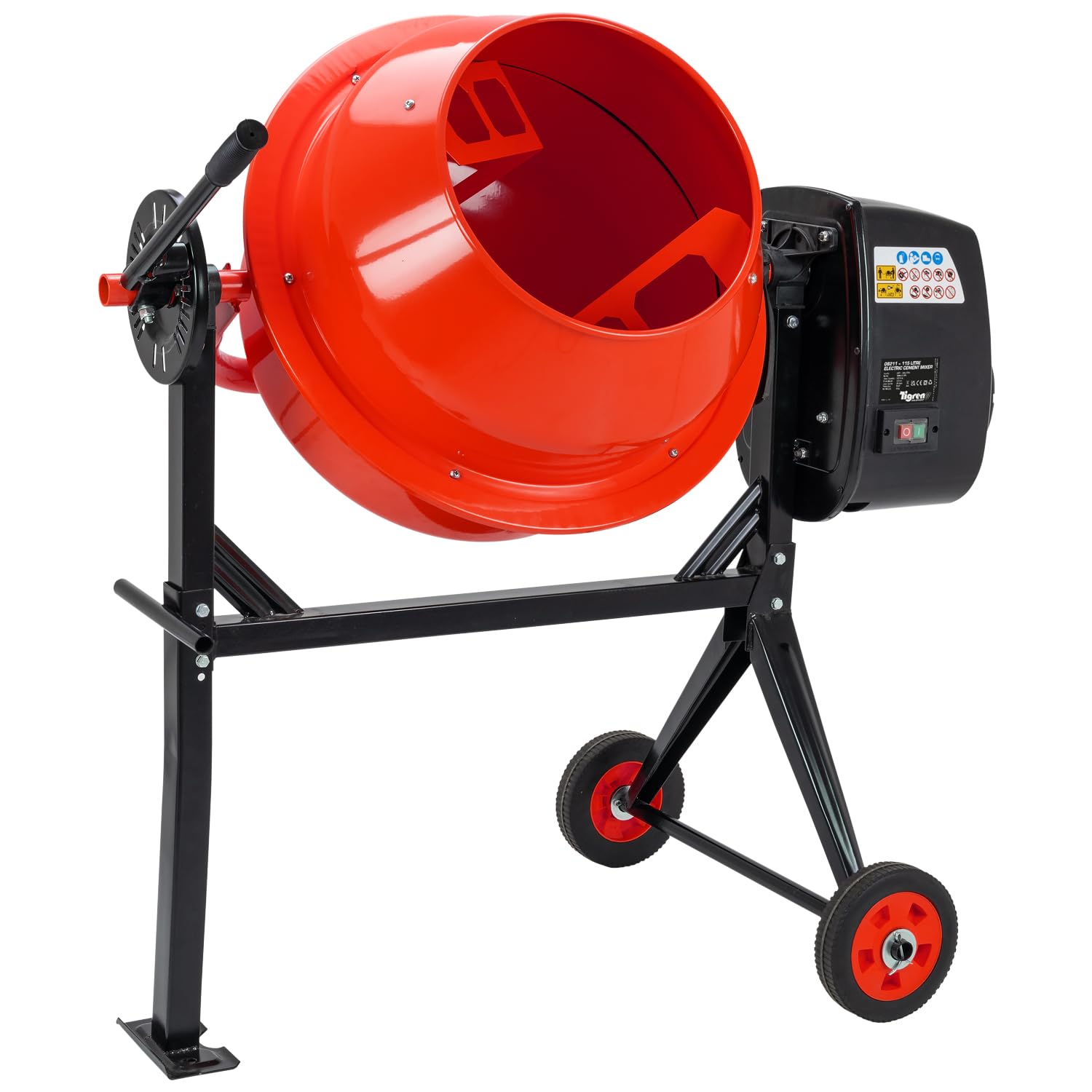 Tigren Light 08211 115Ltr Electric Cement Mixer