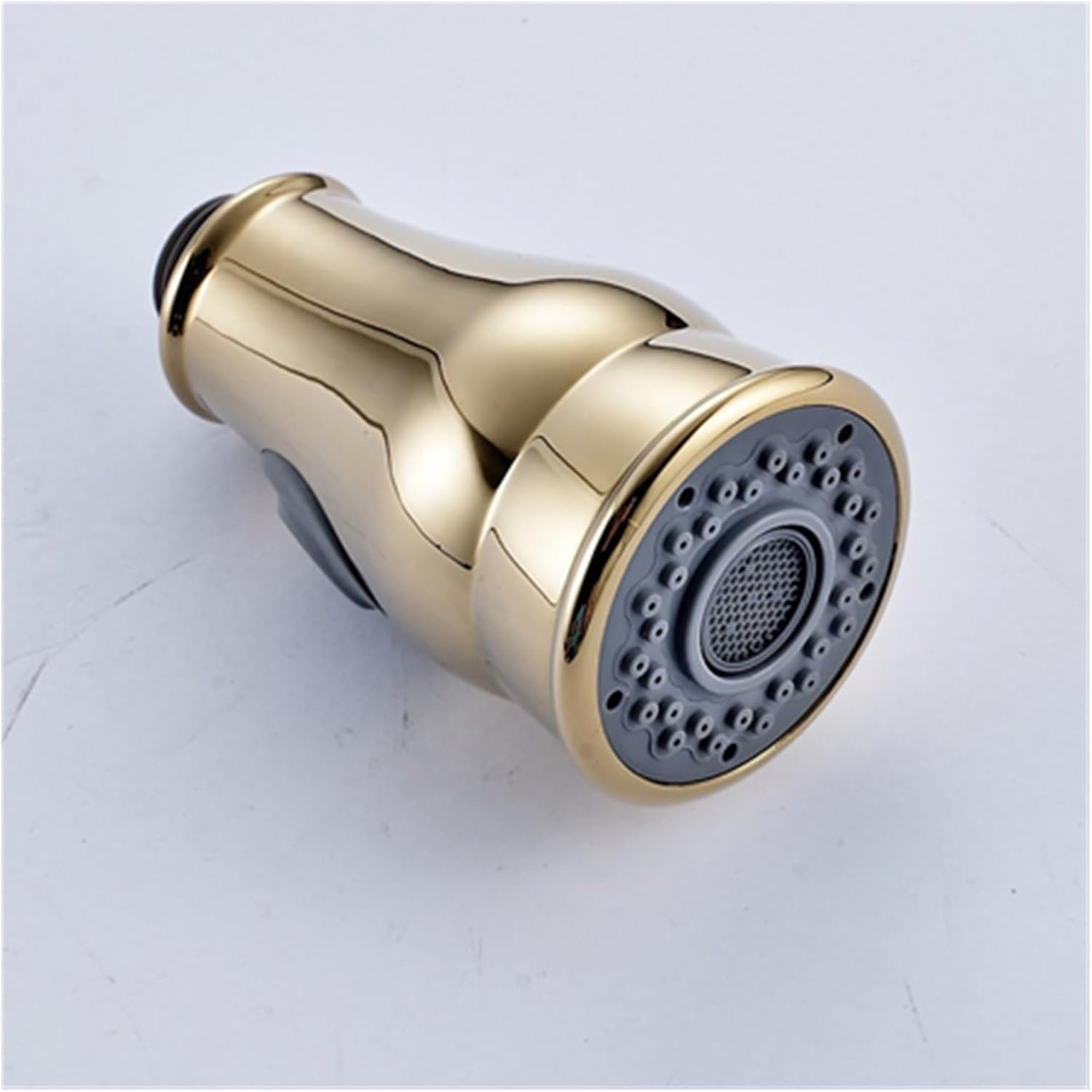 Stream Sprayer Bathroom Kitchen Faucet Pull-Out Shower Head Matching Water Spray Replacement Sprinkler Sprinkler(Brushed Nickel C)