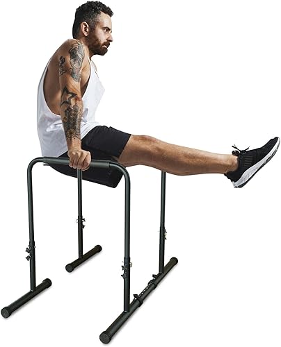 Miniatura 9 de Soporte de inmersión Equipo de entrenamiento de fuerza, soporte de inmersión para el hogar, torre de potencia, barra de dominadas, equipo de