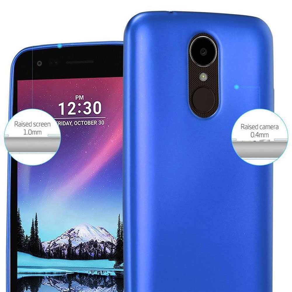 Cadorabo Case For LG K10 2016 In FROST RED - Protective Cover TPU Silicone 51154be4 88d4 4006 B655 93549f7b116f.6d0db24f6eaa96e347c2ae28c87a4db8