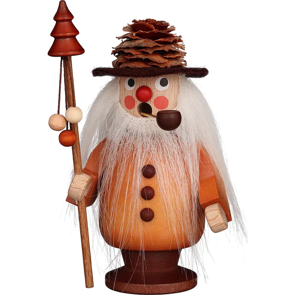 Fumoir Christian Ulbricht Forest Man Naturel 11 cm pour décoration de Noël
