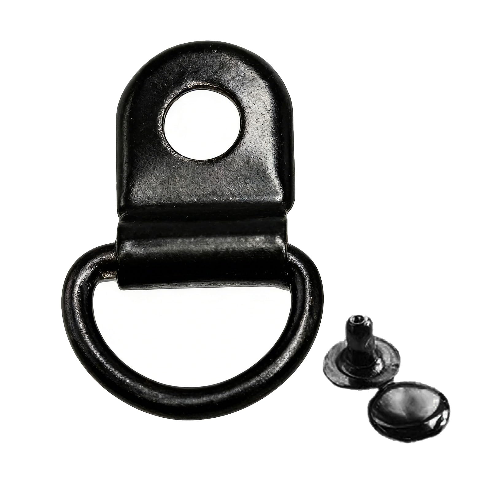 Kokdid A Multipurpose D Rings Eyelet Rivet Clasps Rustproof Metal Carabiner Easy Disassemble D Rings Mountaineering Buckle Eyelet Rivet Clasps