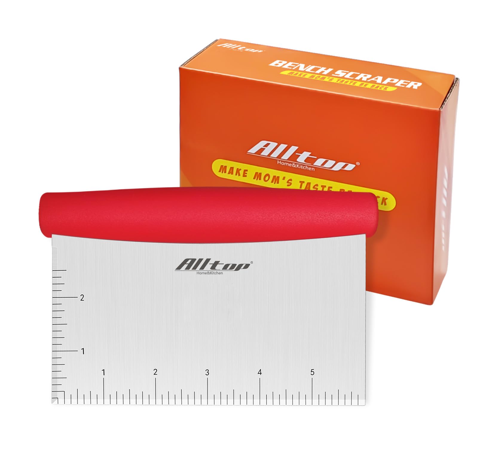 ALLTOP Bench Scraper - Dough Cutting & Prep -8 ALLTOP Bench Scraper - Dough Cutting & Prep -8