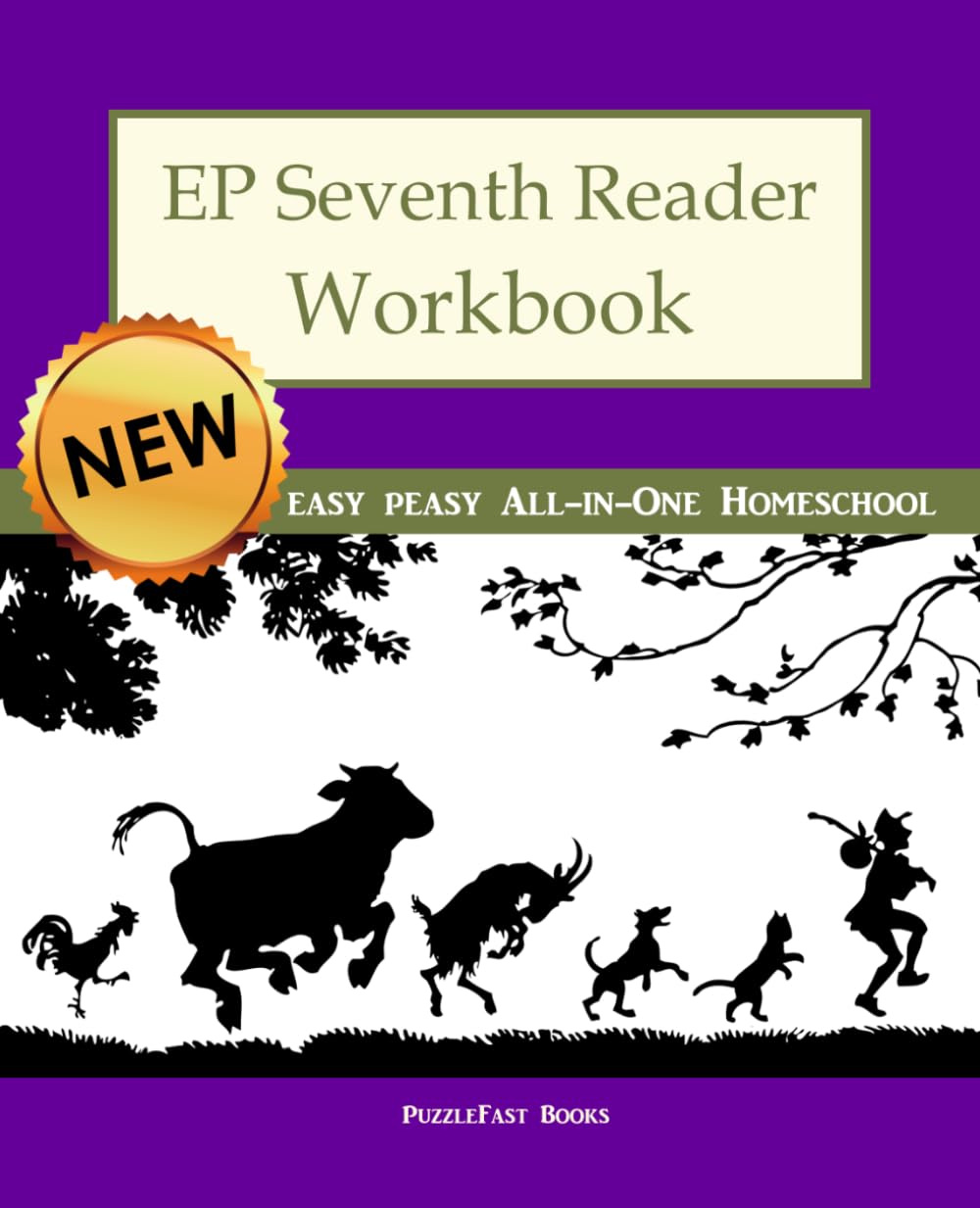 EP Seventh Reader Workbook: Part of the Easy Peasy All-in-One Homeschool