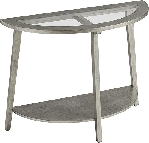 Miniatura 24 de SUNBURY Mesa consola vintage de 31.5 pulgadas de ancho con 2 cajones, mesa de entrada pequeña con estantes de almacenamiento de 2 niveles, mesa