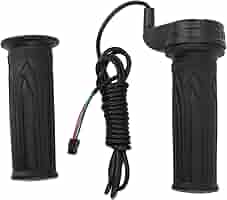 NIBBI Throttle Cable & Twist Grip Kit For 50cc-250cc Dirt Pit Bikes & ATVs - 7/8" Handlebar Clamp