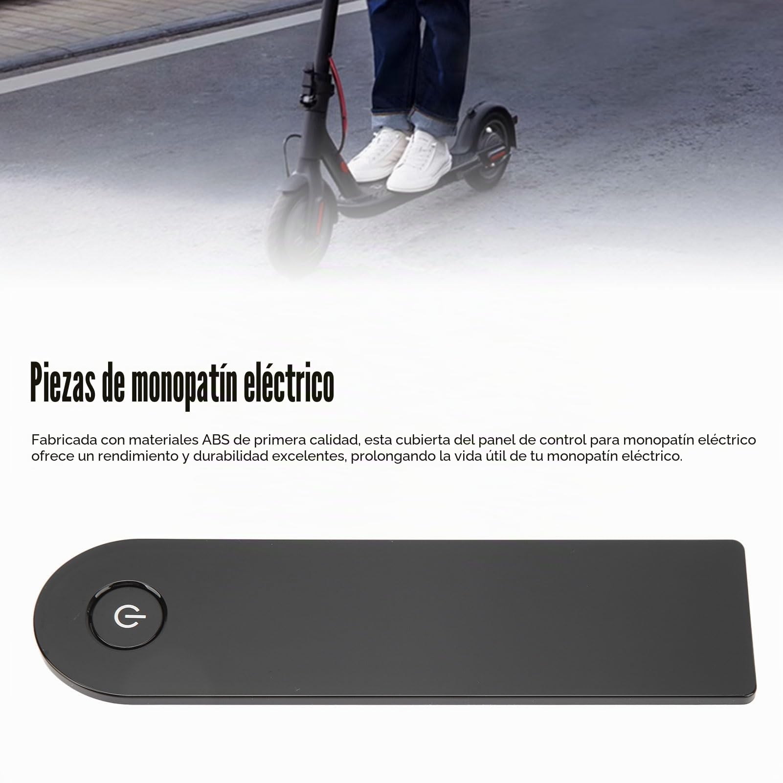 Tapa de Pantalla de Repuesto para MI4 Pro, Cubierta de Pantalla de Tablero de ABS Funda Protectora para Scooter Eléctrico